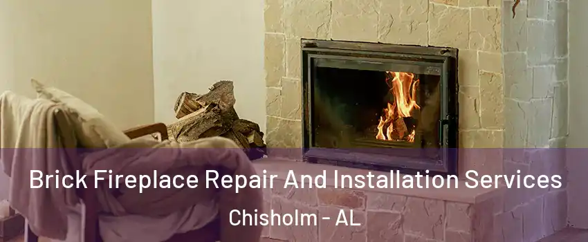 Brick Fireplace Repair And Installation Services Chisholm - AL