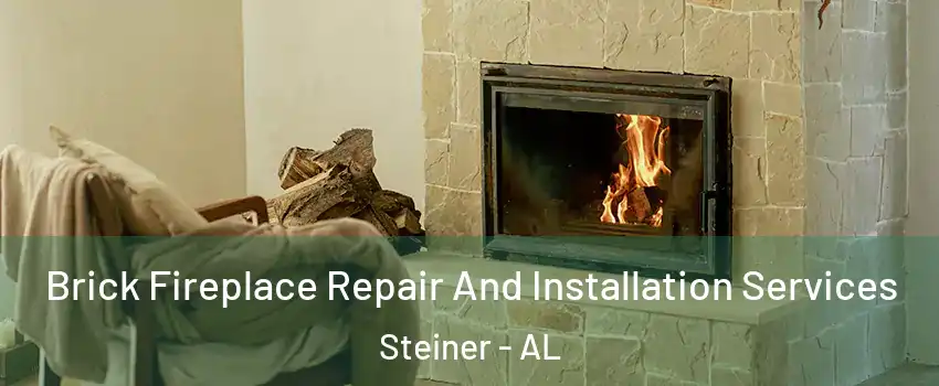 Brick Fireplace Repair And Installation Services Steiner - AL
