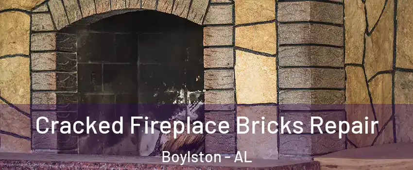 Cracked Fireplace Bricks Repair Boylston - AL