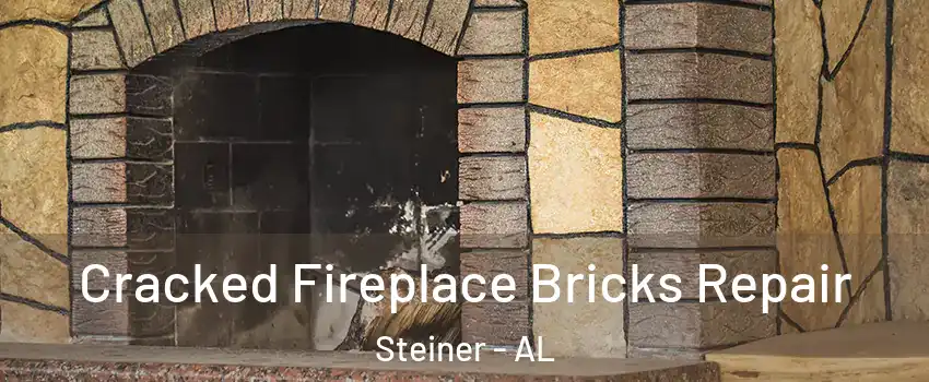 Cracked Fireplace Bricks Repair Steiner - AL