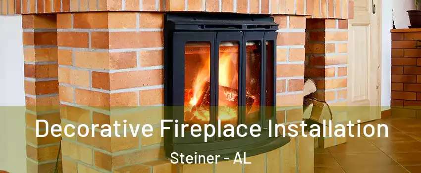 Decorative Fireplace Installation Steiner - AL