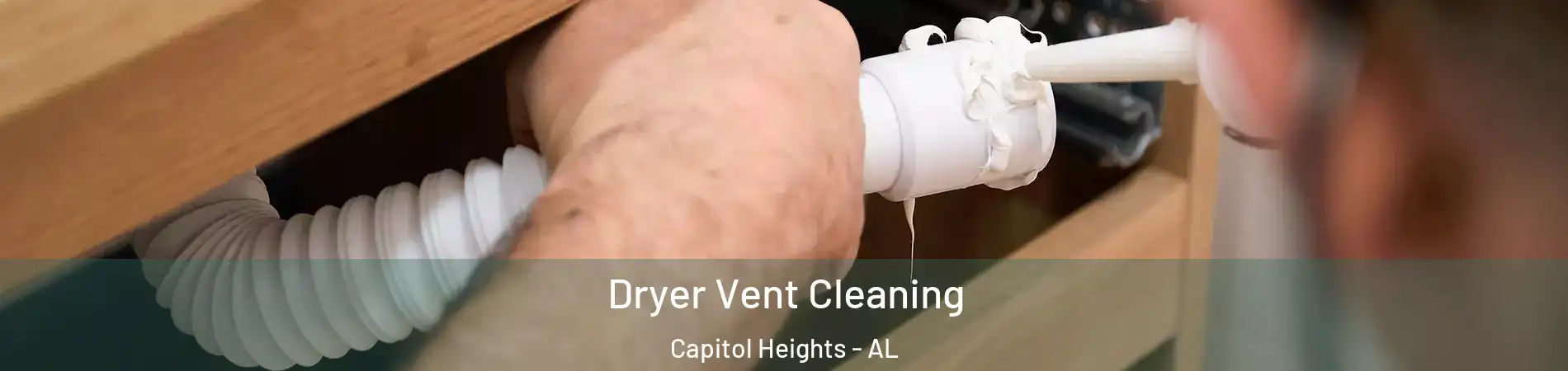 Dryer Vent Cleaning Capitol Heights - AL