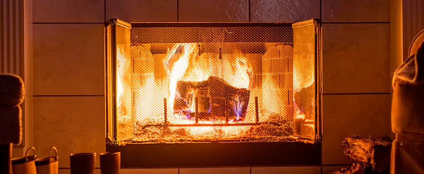 Mendota Hearth Landscape Fireplace Installation in Chisholm, Alabama