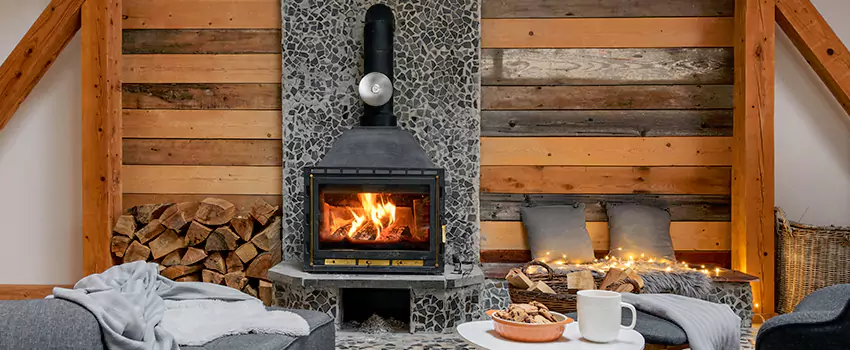 Thelin Hearth Products Direct Vent Gas Stove Fireplace Inspection in Chisholm, Alabama