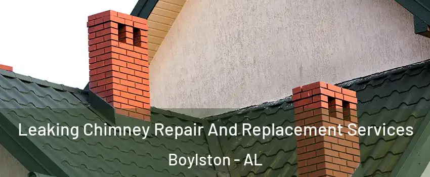Leaking Chimney Repair And Replacement Services Boylston - AL