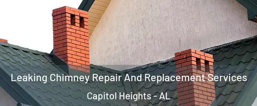 Leaking Chimney Repair And Replacement Services Capitol Heights - AL