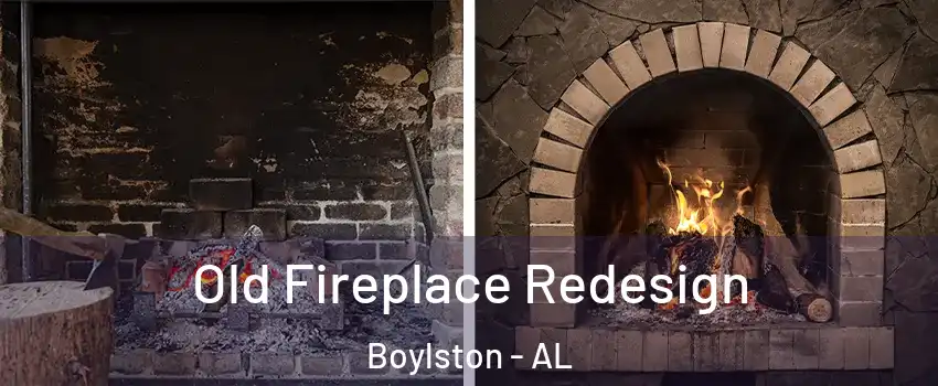 Old Fireplace Redesign Boylston - AL