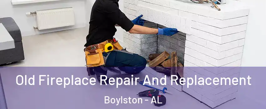 Old Fireplace Repair And Replacement Boylston - AL