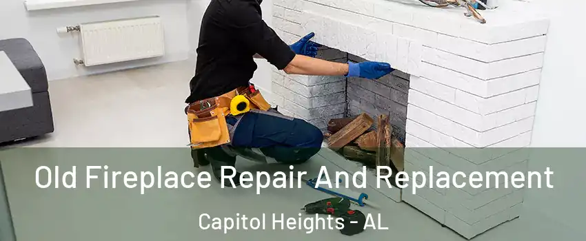 Old Fireplace Repair And Replacement Capitol Heights - AL