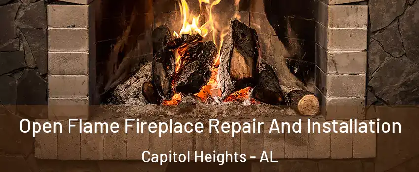 Open Flame Fireplace Repair And Installation Capitol Heights - AL