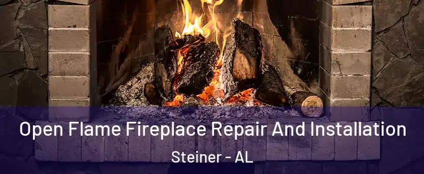 Open Flame Fireplace Repair And Installation Steiner - AL