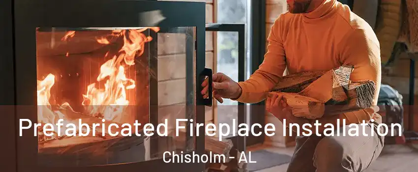 Prefabricated Fireplace Installation Chisholm - AL