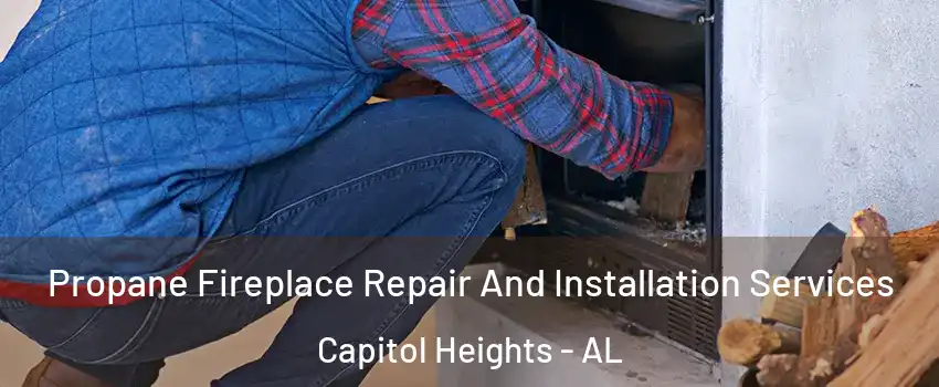 Propane Fireplace Repair And Installation Services Capitol Heights - AL