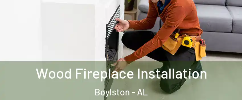 Wood Fireplace Installation Boylston - AL