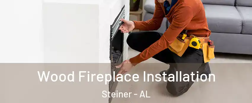Wood Fireplace Installation Steiner - AL
